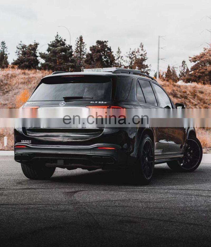 Rudne Perfect Fitment Kits For 2021 Mercedes-Benz GLE W167 Upgrade GLE63 63S Body Kit Front Bumper Rear Bumper Grille