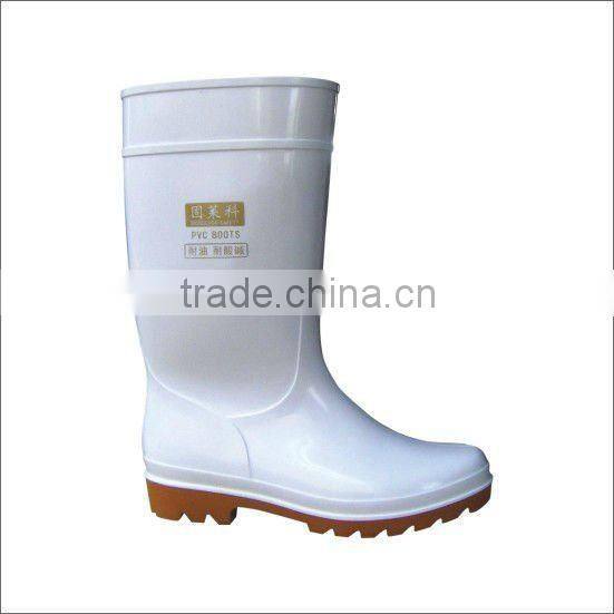 new product pvc work boots with food industry