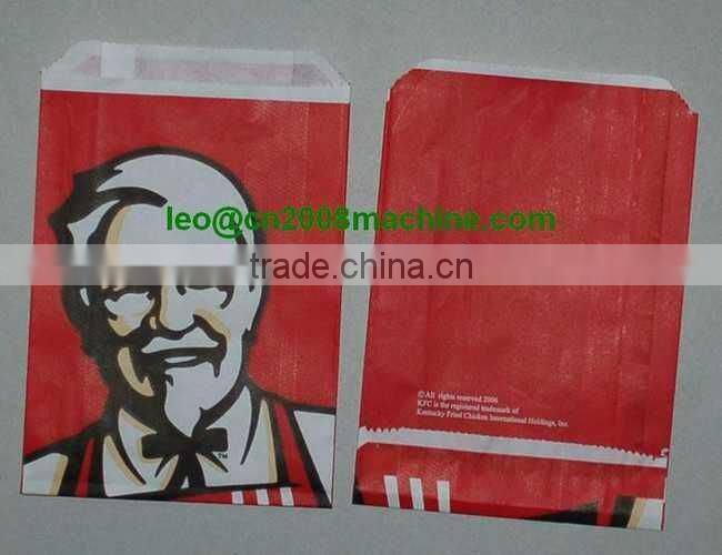 2014 V Shape Bottom Paper Bag Making Machine