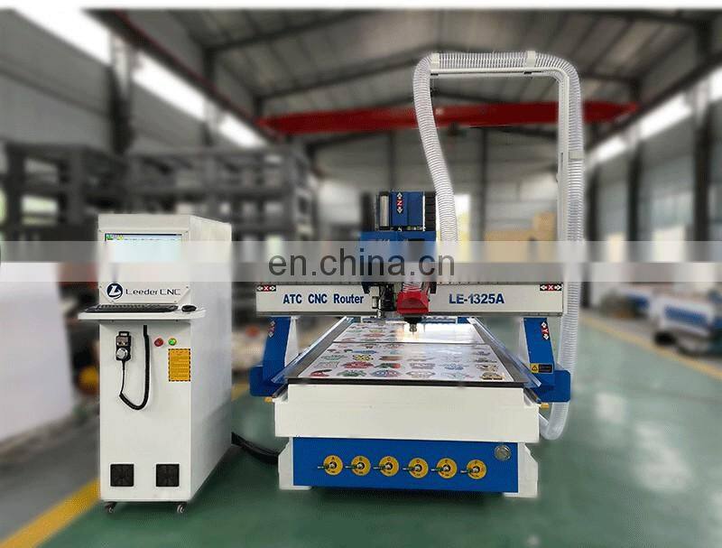 Jinan hot sale cnc vibration cnc router knife cutting machine ATC cnc router for sale