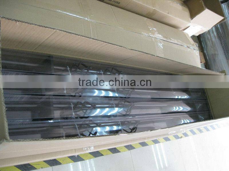 Modern style finial curtain rod set with ellipse shape finial decorative