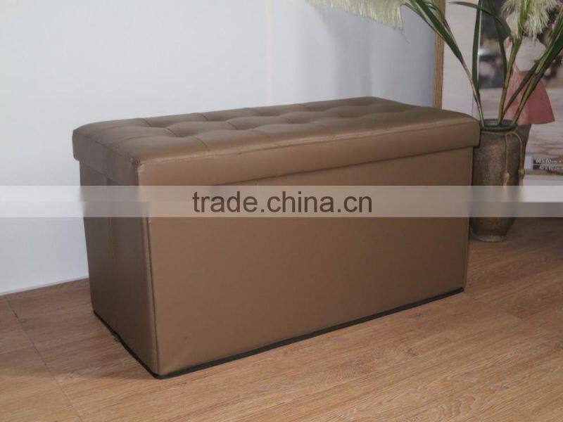 Folding Metal Bed/ Ottoman Stool