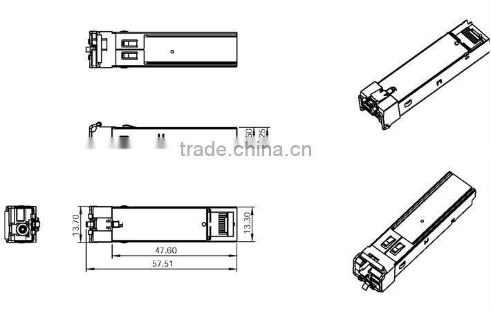 1.25GTX1490RX1310nm20KM single fiber sfp transceiver