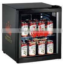 21L glass door mini fridge glass door
