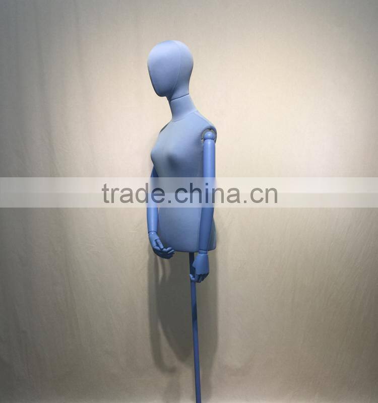 window display female torso mannequin