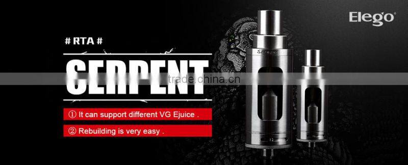 Wotofo Serpent RTA Tank with 4ml and Top Filling Large Stock Wholesale ecigarette