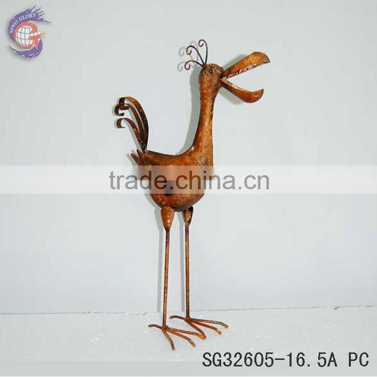 Hot sale garden decor metal birds for home decorations