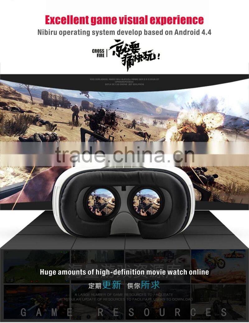 Quad core VR all in one Virtual Reality VR 3D glasses Magicsee M1
