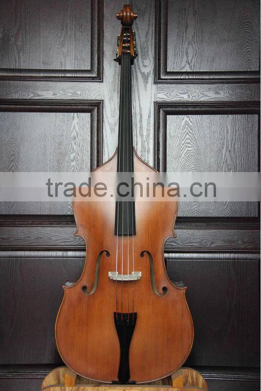 1/8 Handmade solid top violin shaped double bass