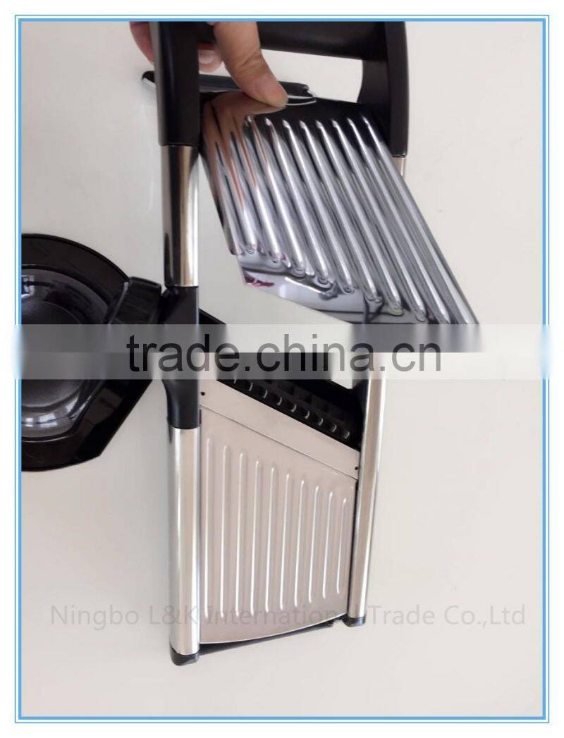 Multi-functional adjustable mandoline slicer/ vegetable slicer