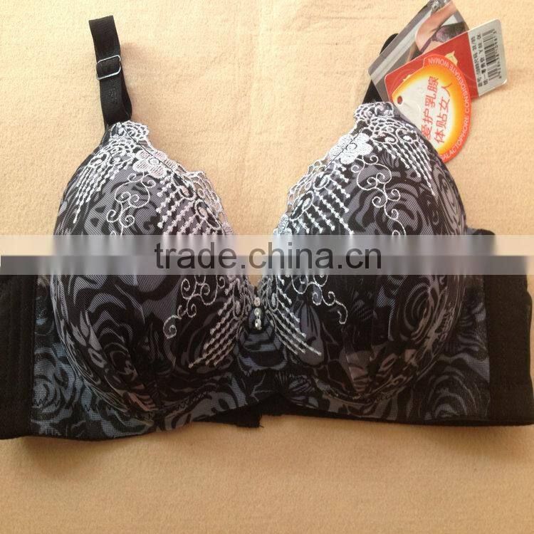 1.5USD 34-38B Cup High Quality Adjustable Fashional Ladies Push Up Sexy Bra(gdwx219)