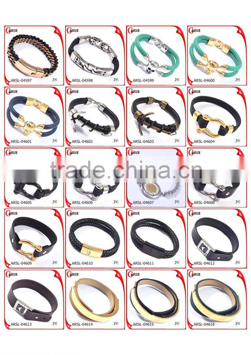 bracelet making suppiler Italian leather bracelets handmade leather bracelet