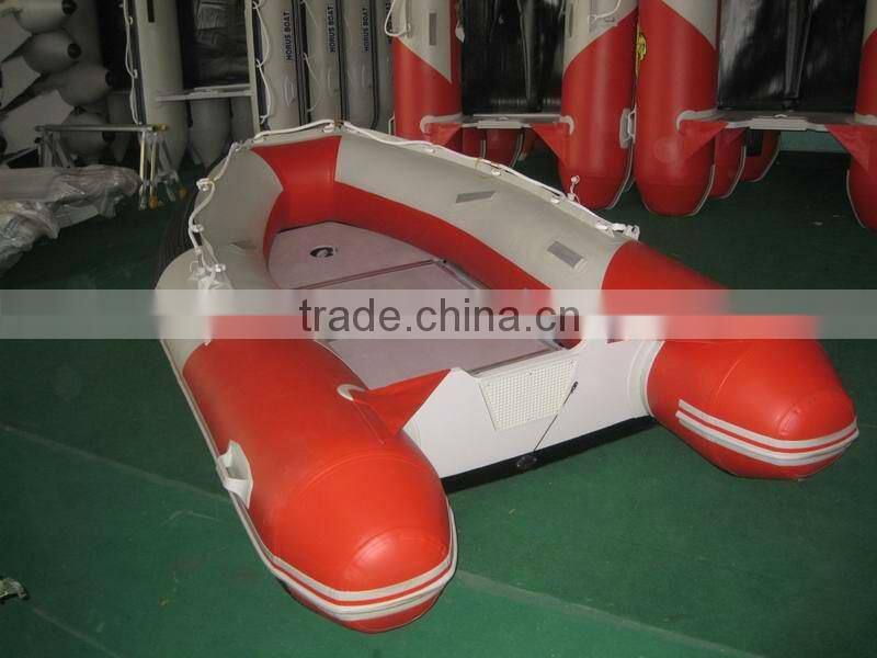 Hypalon/PVC CE Plywood floor 380 Foldable Inflatable Boats assist boat