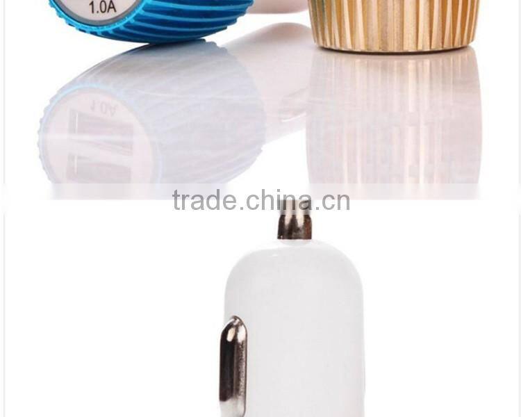 2016 Premium Aluminum Alloy 5V 2.4A Smart IQ Fast Charge USB Car Charger for android mobile phone by alibaba express free sample