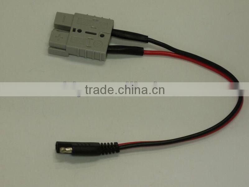 65 core 0.254 copper wire Solder Anderson and SAE plug Power Cable