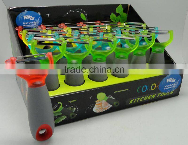 big and fat handle kitchen gadget set,kitchen accessories, ICE CREAM SPOON, PEELER, OPENER