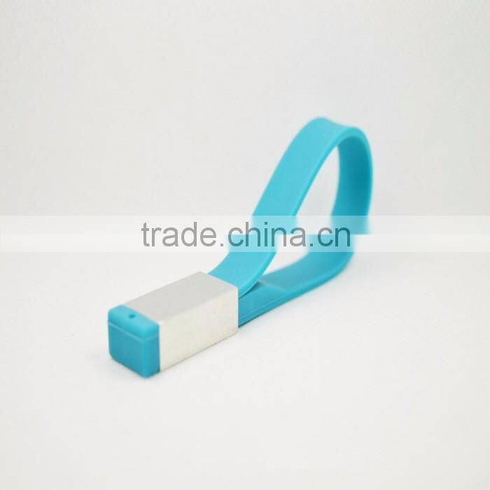 Shenzhen Colorful gift rubber wrist band usb flash pen drive