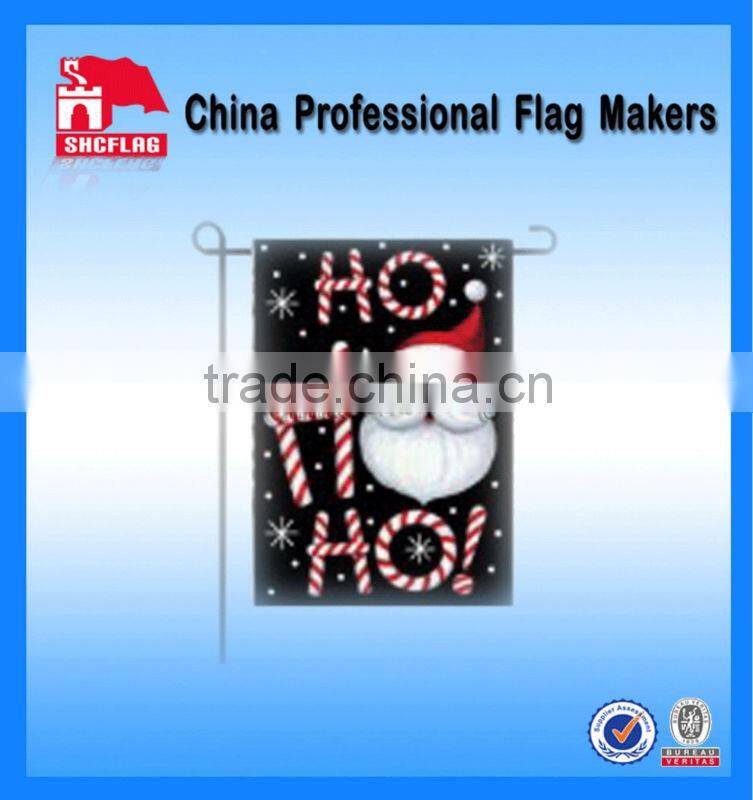 Christmas garden flags