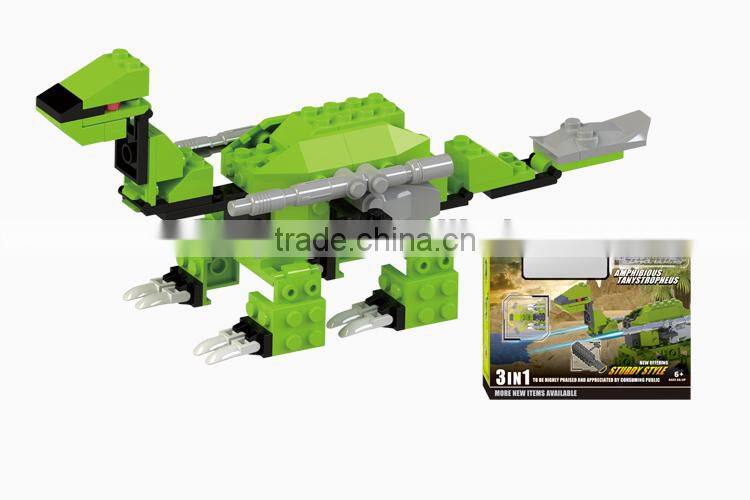 Building blocks dinosaur model educational toys for kids