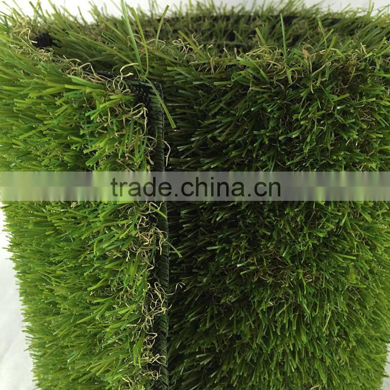 durable natural looking U shape Landscaping Artificial Grass