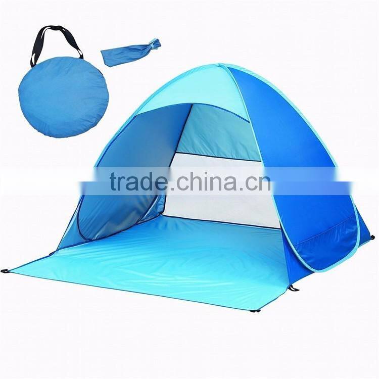 Camping Outdoor Tent Shelter Automatic Beach Anti-UV Fishing Ultra Light Umbrella Pop Up Tent