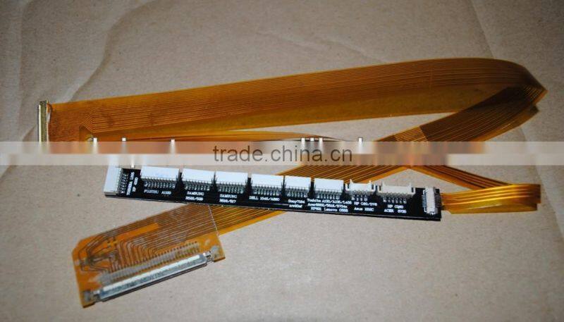 laptop screen 15.6 led transfer to ccfl cable 40pin connector to 30pin CCFL