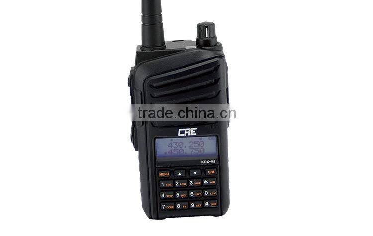 KDX-V8 Intercom Phone Toys Fm Radio Station Equipment Vhf Walkie Talkie Radio Set