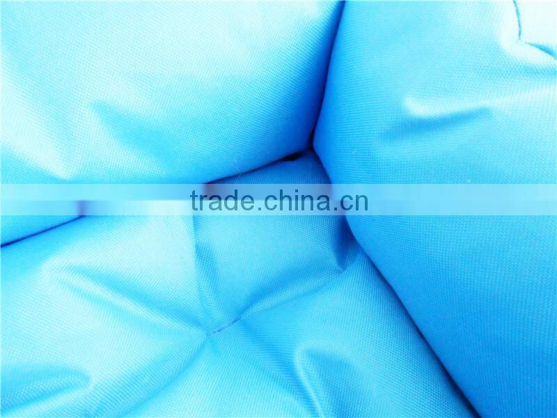 Square Shaped Pet Nylon Fabric Dog Bed with wholesale price, Red and Blue