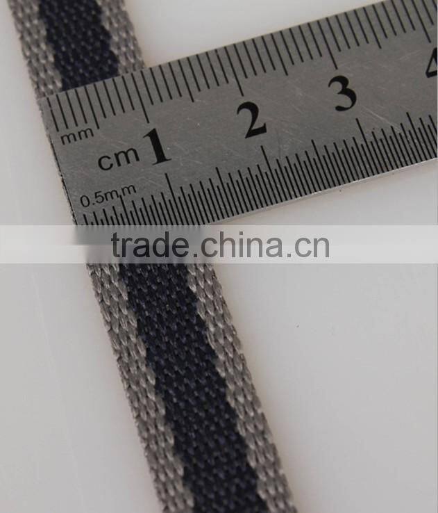 mixed color beads pattern jacquard polyester webbing