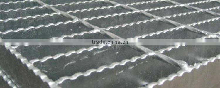 Cross/Bearing Bar Steel Grating With Iron Wire Or Stainless Steel Wire