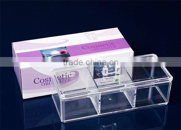 Clear Plastic makeup container