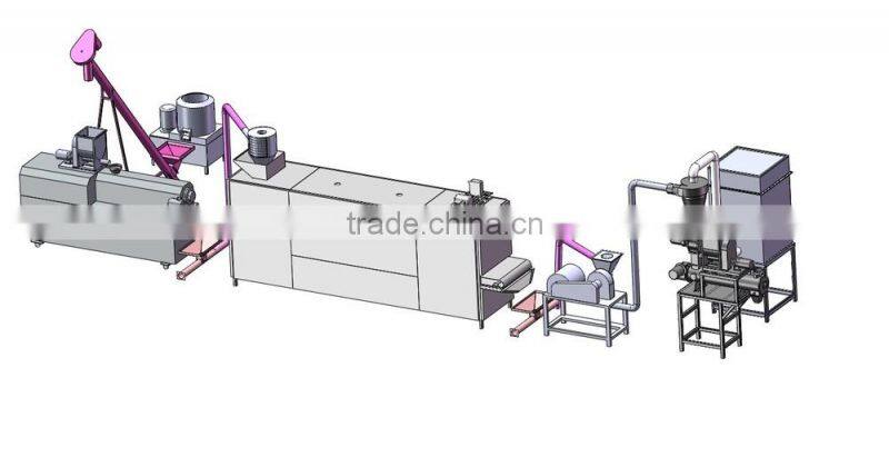 Full-auto stainless steel baby food/nutritional flour process machine