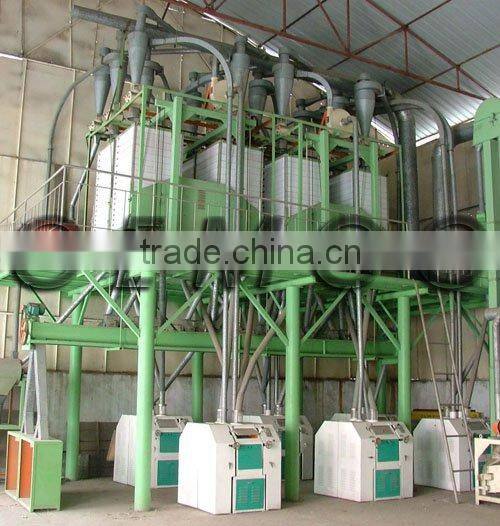 40-80T per Day Chinese Flour Mill Machinery