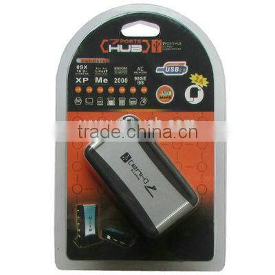 High Quality 7 Ports USB 2.0 Hub 480Mps