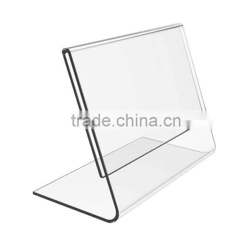 Clear Acrylic Sign Holder, Acrylic Menu Table Holder Stand Wholesale