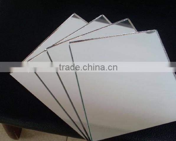 2-12mm double painted silver mirror and aluminium mirror made from float glass