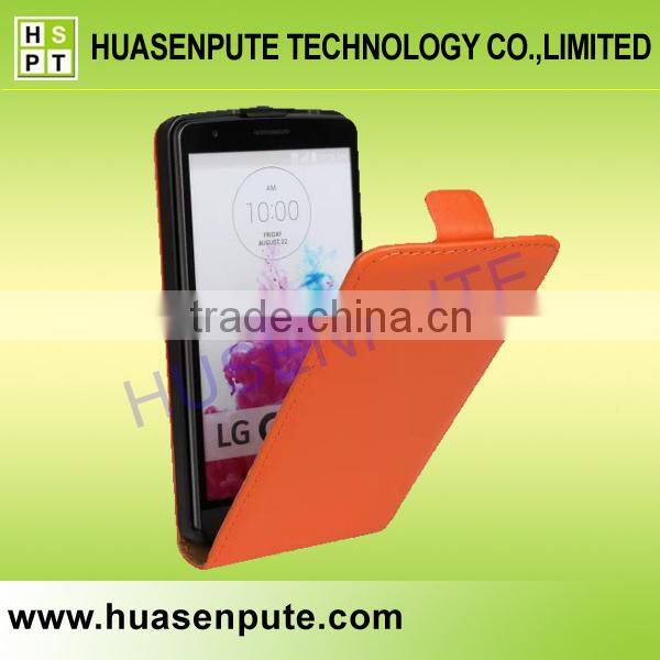 Alibaba Express Vertical Flip Genuine Leather Case For LG G3 Beat