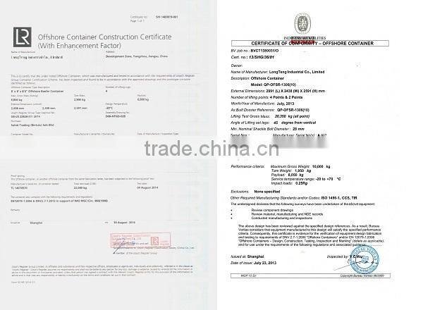 24ft offshore container lifting frame