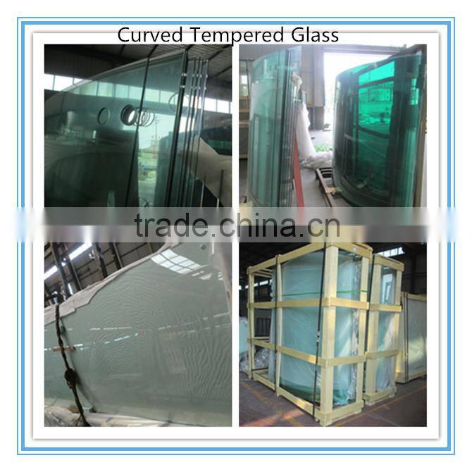 Curved Tempered glass for sale with AS/NZS
