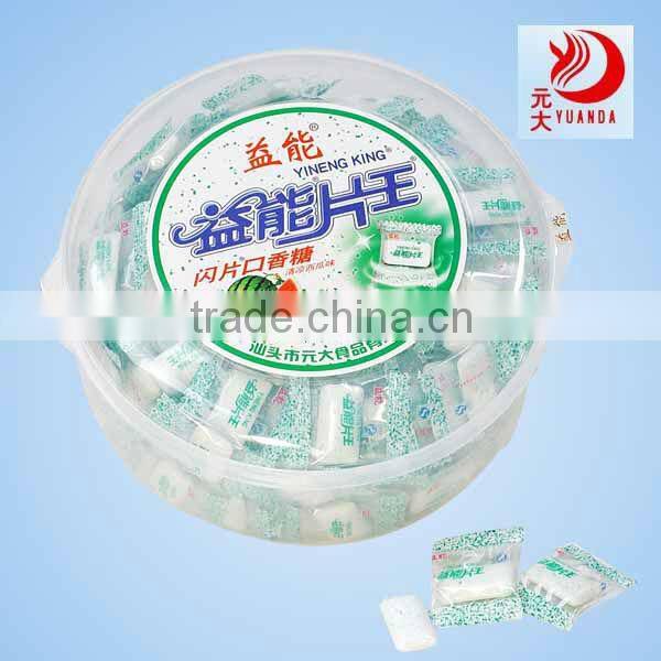 watermelon flavour chewing gum