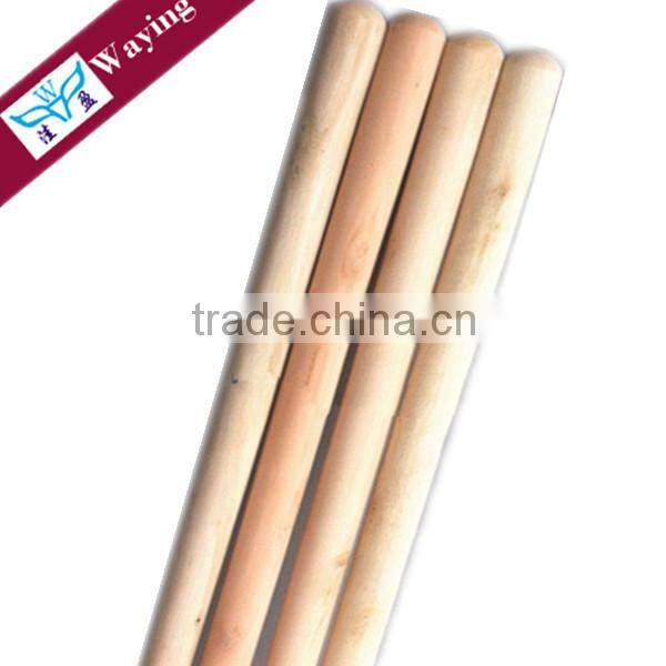 Natural 2.2x120cm wooden broom bar mops