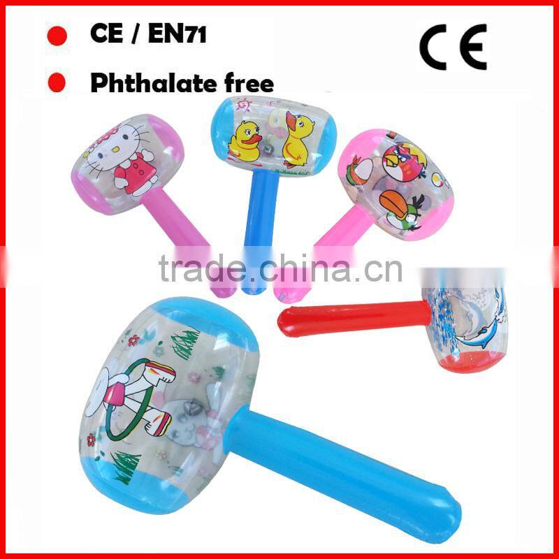 CE approval PVC inflatable giant hammers for promotion