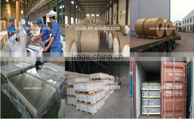 PE/PVDF coated embossed aluminum coil for signboard