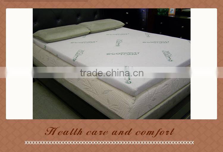 new High-end cheap 2 inch wholesale memory foam mattress topper