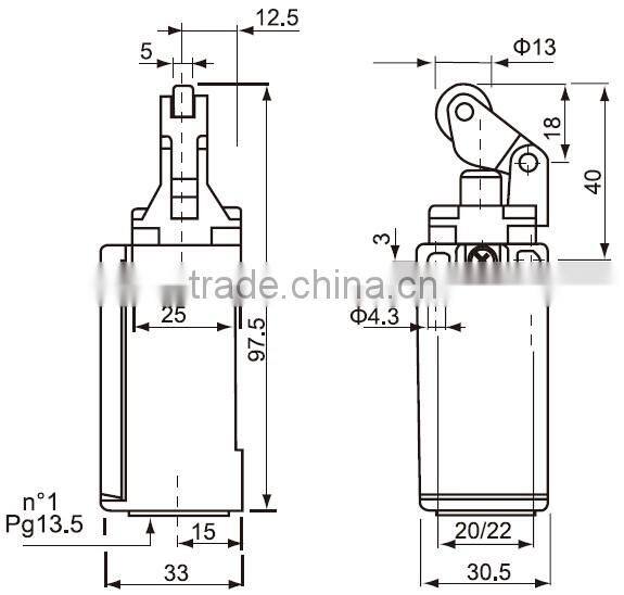 CNTD Cheap Goods From China Door Limit Switch/Magnetic Limit Switch/Elevator Limit Switch