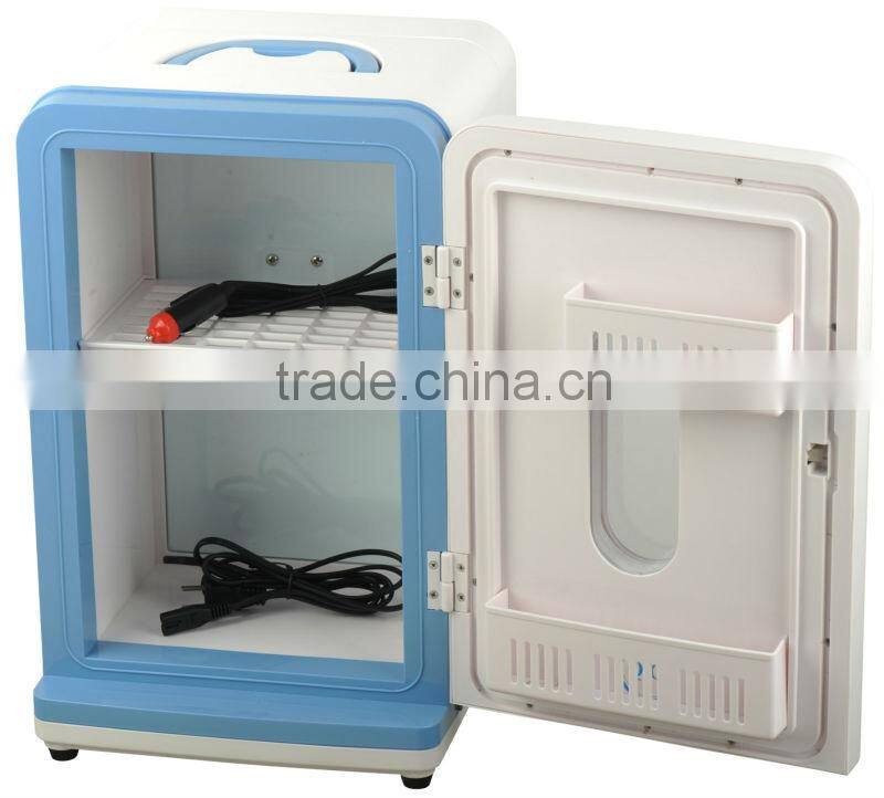 12V/230V Thermoelectric Mini Car Refrigerator for Outdoor