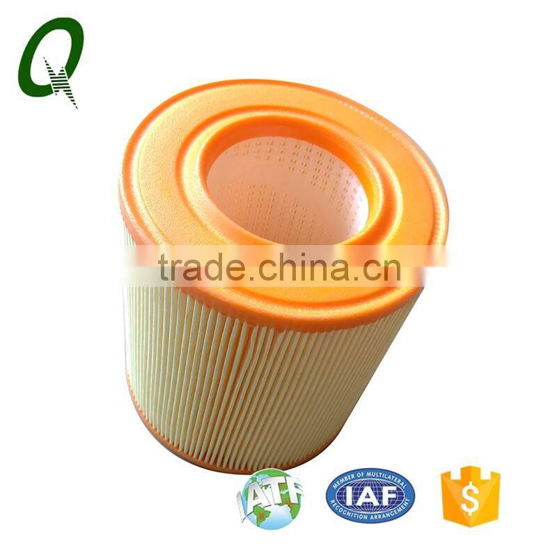 PU material HV imported paper filter element for AUDI car air intake filter