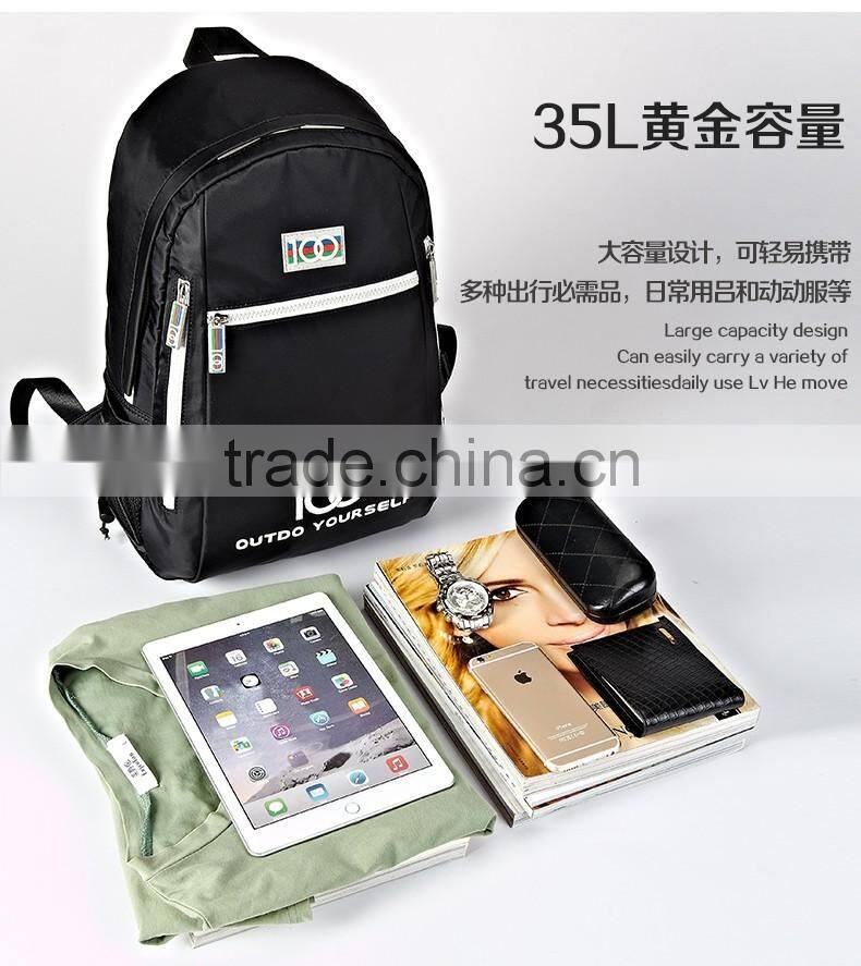 Fashionable 2016 hiking bag brand new design backpack school backpack bag