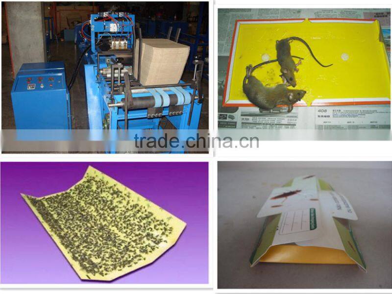 HG818 type pest control glue trao board making machine/sticky fly traps for pest control machine
