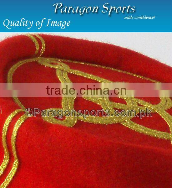 Military Civil War Kepi Forage Cap with Leather Visor